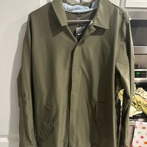 Nike military green jacket size large brand new with tags